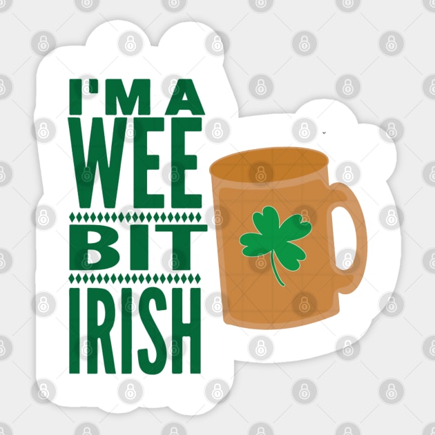 Irish St. Patrick Day Sticker by wizooherb